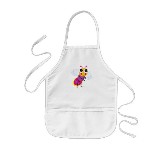 ホタルのエプロン 子供用エプロン (正面)