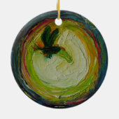 ホタルのオーナメント セラミックオーナメント (裏面)