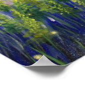 ホタルのキャンバス印刷 ポスター (角)