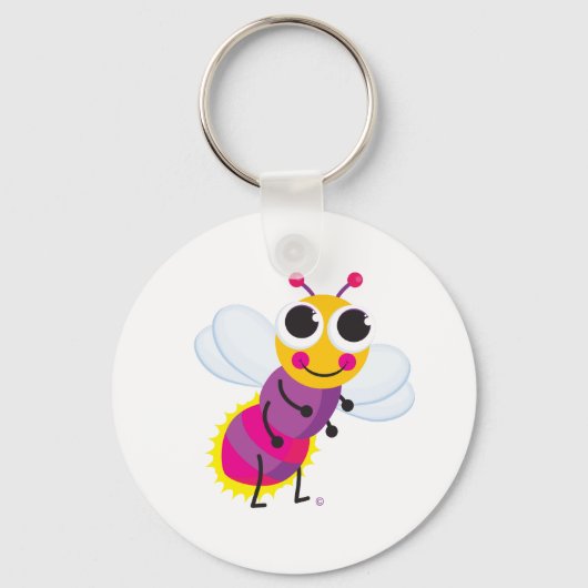 ホタルのキーチェーン キーホルダー (正面)