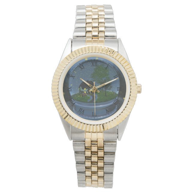 ホタルのグローブウォッチ 腕時計 (正面)