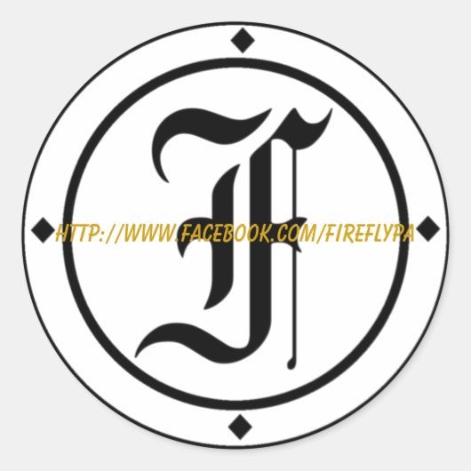 ホタルのシール ラウンドシール (正面)