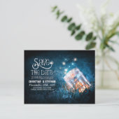 ホタルのメイソン・ジャー・ラシック日付を除く 案内ポストカード (スタンド正面)