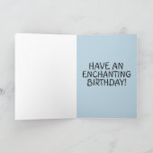 ホタルのライトニングのバグ誕生日カード カード (内部)