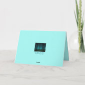 ホタルの出る初夏の夜 カード (裏面)