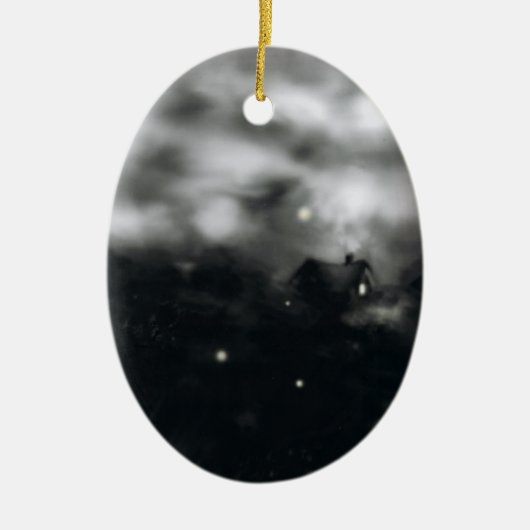 ホタルの分野 セラミックオーナメント (正面)