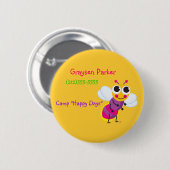 ホタルの同一証明ボタン 缶バッジ (正面&裏面)