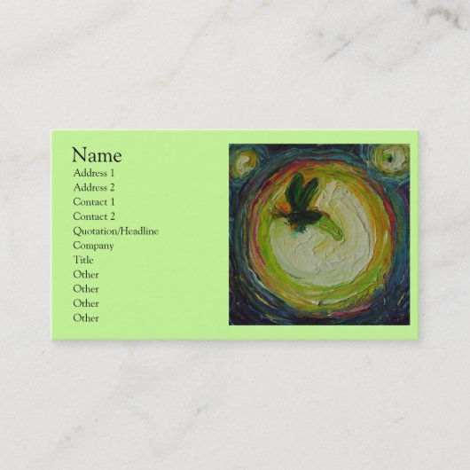 ホタルの名刺 名刺 (正面)