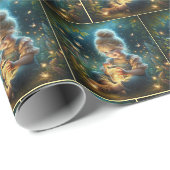 ホタルの小さな女の子 ラッピングペーパー (ロールコーナー)