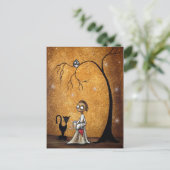 ホタルの幻想的なポストカード ポストカード (スタンド正面)