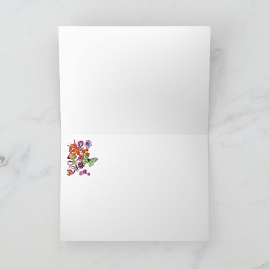 ホタルの庭 カード (内部)