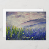 ホタルの招待状(中ブランク) 招待状 (正面/裏面)