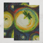 ホタルの招待状 招待状 (正面/裏面)