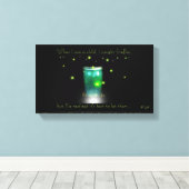 ホタルの捕獲 キャンバスプリント (インサイチュ (ウッドフロア))