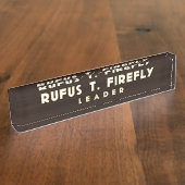 ホタルの机用ネームプレート デスクネームプレート (側面)