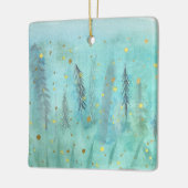 ホタルの森のクリスマスオーナメント セラミックオーナメント (左)