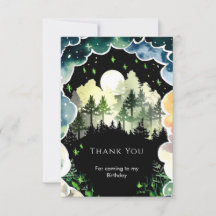 ホタルの森の木立の誕生日