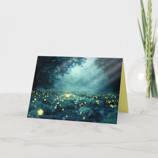 ホタルの森 カード (正面)