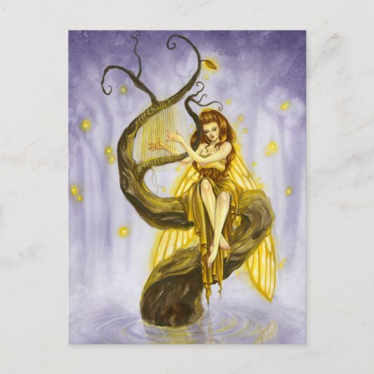 ホタルの歌はがき ポストカード (正面)