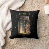 ホタルの虫Jarホタルの虫稲妻虫Gl クッション (ブランケット)