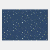 ホタルの追いかけ夏の夜キャンプファイア ラッピングペーパーシート (正面3)