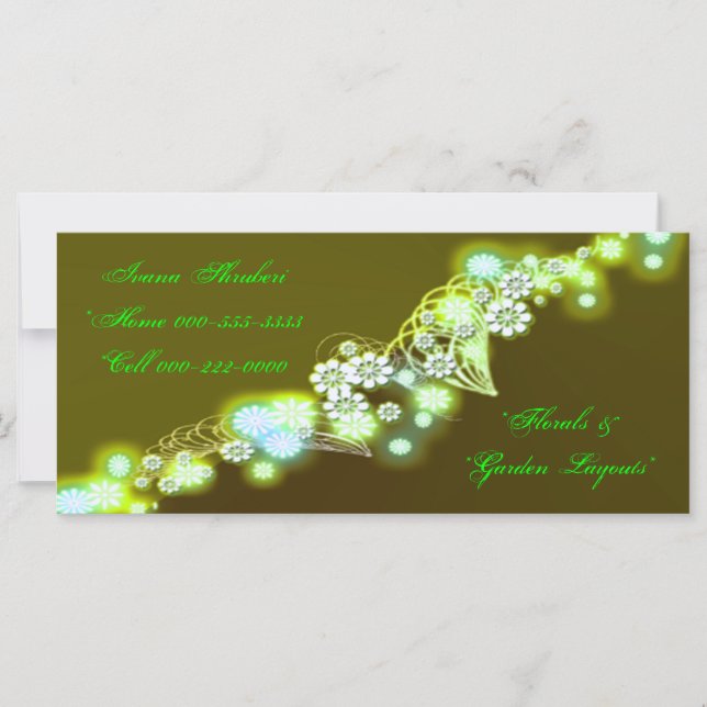 ホタルの金のラックカード (正面)