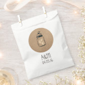 ホタルはメイスン素朴ジャー結婚ズの フェイバーバッグ (クリップ留めされた状態)