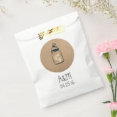 ホタルはメイスン素朴ジャー結婚ズの フェイバーバッグ (封をした状態)