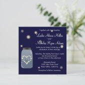 ホタルインメイソンジャーハート結婚式招待状 招待状 (スタンド正面)