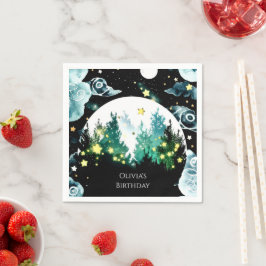 ホタルウィムシーウッドランド誕生日 スタンダードカクテルナプキン