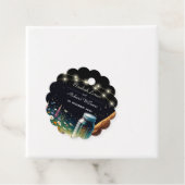 ホタルエレガントー素朴結婚式招待状 フェイバータグ (インサイチュ)