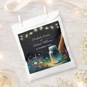 ホタルエレガントー素朴結婚式招待状 フェイバーバッグ (クリップ留めされた状態)