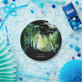 ホタルグローウッドランド誕生日 ペーパープレート