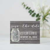 ホタルスタイリッシュズ&メイソン・ジャー・ウッド日付を保存 案内ポストカード (スタンド正面)