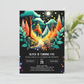 ホタルスダンスワンダーランド誕生日 招待状 (スタンド正面)