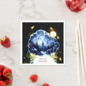 ホタルファンタジーウッドランド誕生日 スタンダードカクテルナプキン (インサイチュ)