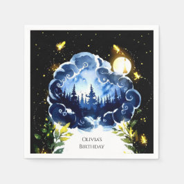 ホタルファンタジーウッドランド誕生日 スタンダードカクテルナプキン