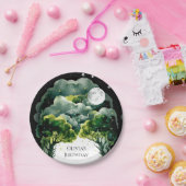 ホタルファンタジーウッドランド誕生日 ペーパープレート (パーティー)