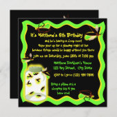 ホタルフロリック誕生日 招待状 (正面/裏面)