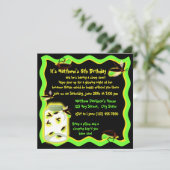 ホタルフロリック誕生日 招待状 (スタンド正面)