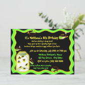 ホタルフロリック誕生日 招待状 (スタンド正面)