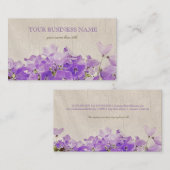 ホタルブクロの名刺 名刺 (正面/裏面)