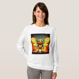 ホタルベクトルイラストレーションTシャツT Tシャツ