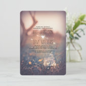 ホタルメイソンジャーガーデン素朴婚約パーティ 招待状 (スタンド正面)