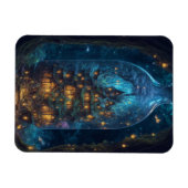 ホタルヴィレッジ |ファンタジーデジタルアート マグネット (横)