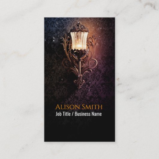 ホタル付き汎用ランプ 名刺 (正面)