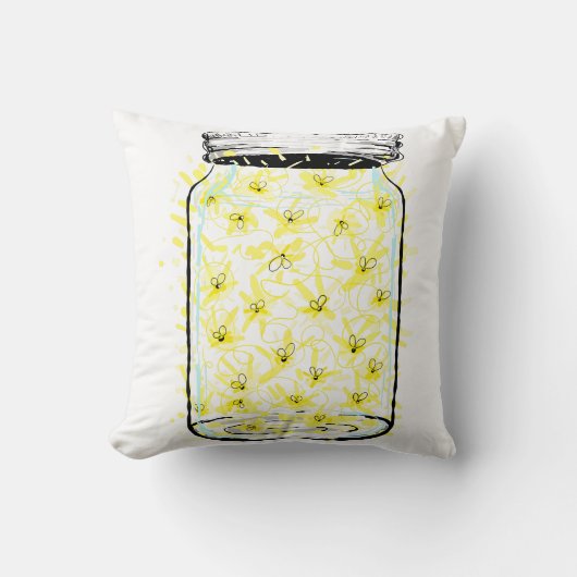 ホタル熱 クッション (正面)