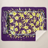 ホタル熱 シェルパブランケット (正面(横))