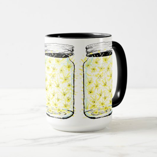 ホタル熱 マグカップ (正面右)