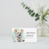 ホタル犬ペットトリマー名刺 名刺 (スタンド正面)